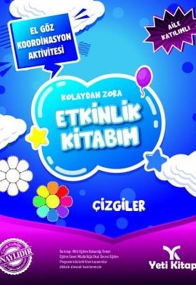 Kolaydan Zora Etkinlik Kitabım - Çizgiler