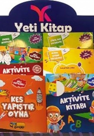 Yeti Etkinlik Kitapları Standı (120 Kitap - 10 Çeşit)