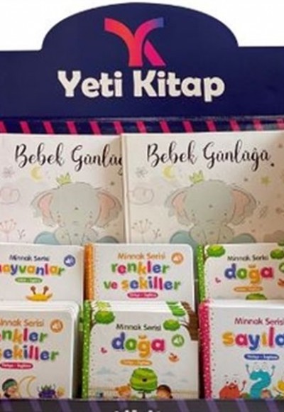 Yeti Bebek Kitapları Standı (45 Kitap - 5 Çeşit)