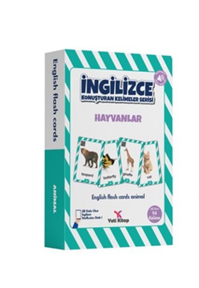 İngilizce Kelime Kartları - Hayvanlar