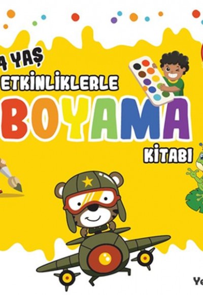 Etkinliklerle Boyama Kitabı 2 - (2-4 Yaş)