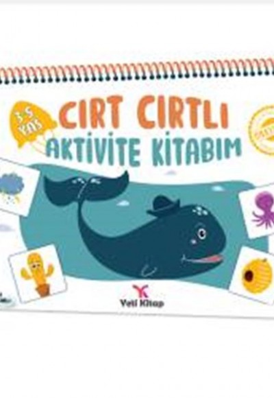 Cırt Cırtlı Aktivite Kitabım : 3-5 Yaş