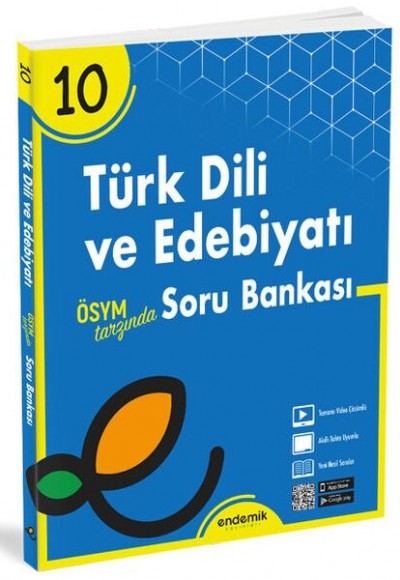 Endemik 10.Sınıf Türk Dili ve Edebiyatı Soru Bankası