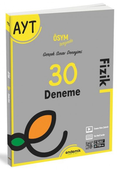 Endemik AYT Fizik 30 Deneme Sınavı