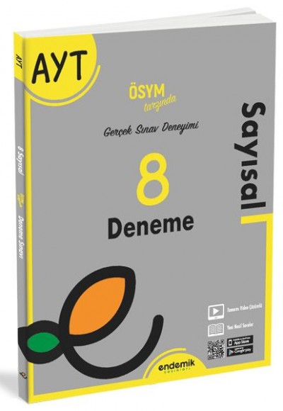 Endemik  AYT Sayısal 8 Deneme Sınavı