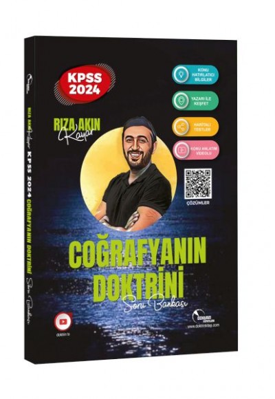 Doktrin Yayınları 2024 KPSS Coğrafyanın Doktrini Soru Bankası