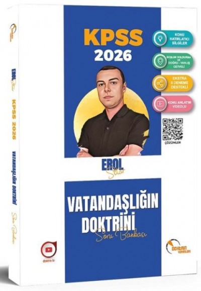 Doktrin 2026 KPSS Vatandaşlık Vatandaşlığın Doktrini Soru Bankası Çözümlü