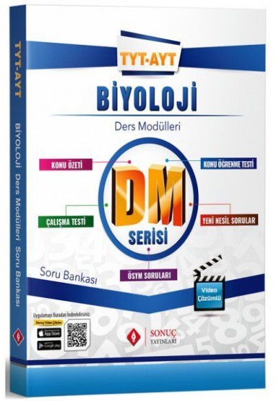 Sonuç TYT AYT Biyoloji DM Ders Modülleri Soru Bankası