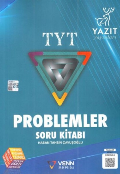 Yazıt TYT Problemler Venn Serisi Soru Kitabı