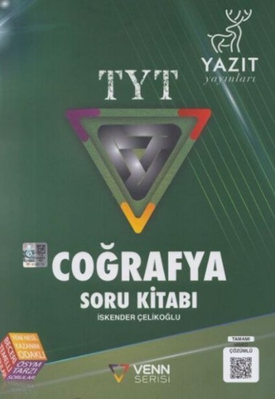 Yazıt TYT Coğrafya Venn Serisi Soru Kitabı