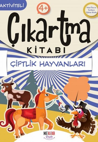 Çiftlik Hayvanları - Çıkartma Kitabı