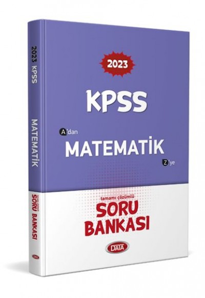 Data 2023 KPSS Matematik Tamamı Çözümlü Soru Bankası