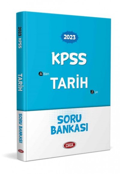 Data 2023 KPSS Tarih Soru Bankası