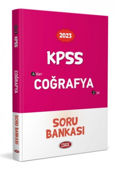 Data 2023 KPSS Coğrafya Soru Bankası