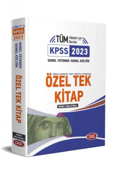 Editör 2023 KPSS Genel Yetenek Genel Kültür Konu Anlatımı Tek Kitap