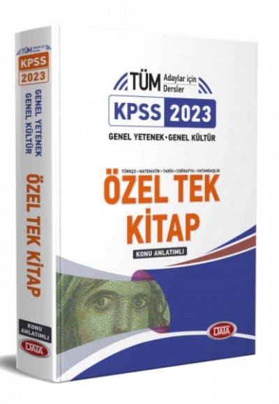 Data 2023 KPSS Genel Yetenek - Genel Kültür Cevaplı - Çözümlü Soru Bankası