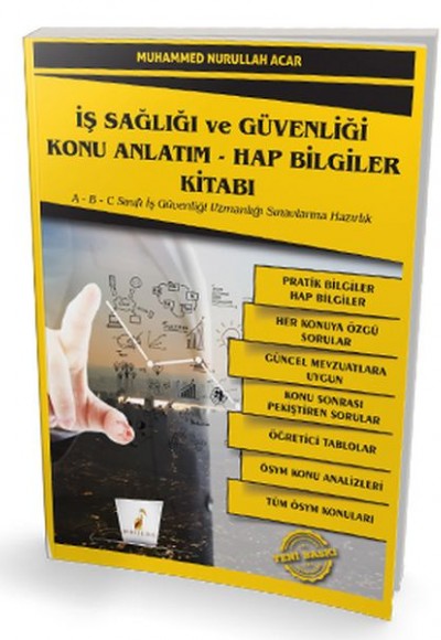 İş Sağlığı ve Güvenliği İSG Konu Anlatım - Hap Bilgiler Kitabı