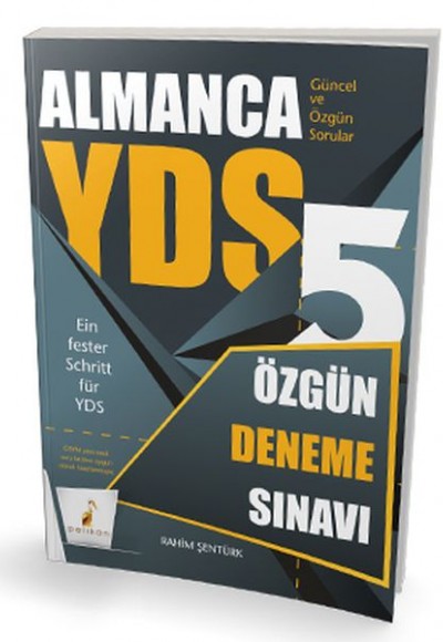 Pelikan YDS Almanca Özgün 5 Deneme Sınavı