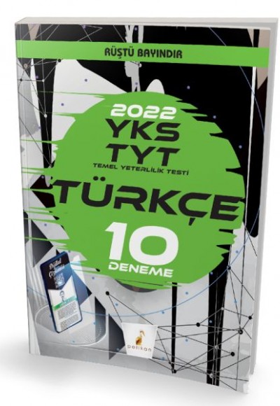 Pelikan YKS TYT Türkçe Dijital Çözümlü 10 Deneme Sınavı