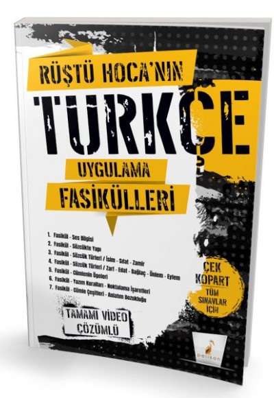 Rüştü Hoca nın Türkçe Uygulama Fasikülleri Tamamı Video Çözümlü