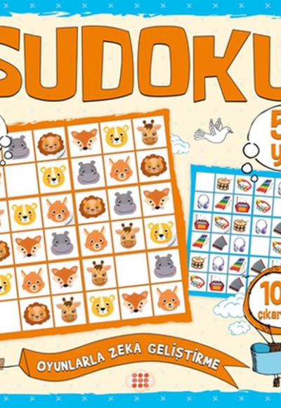 Çocuklar İçin Sudoku Çıkartmalı (5+ Yaş)