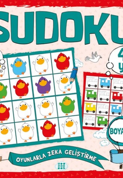 Çocuklar İçin Sudoku - Boyama (4+ Yaş)