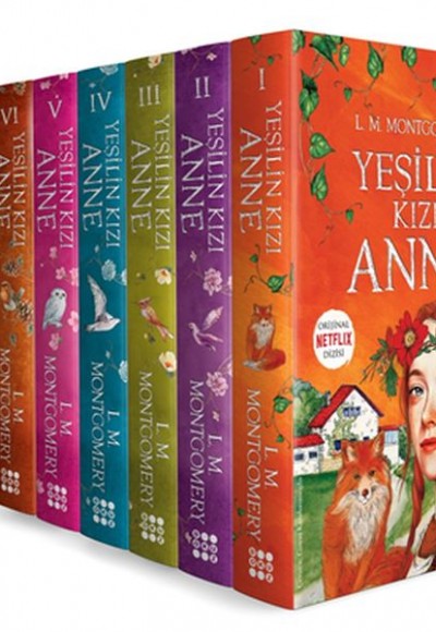 Yeşilin Kızı Anne Set - 8 Kitap