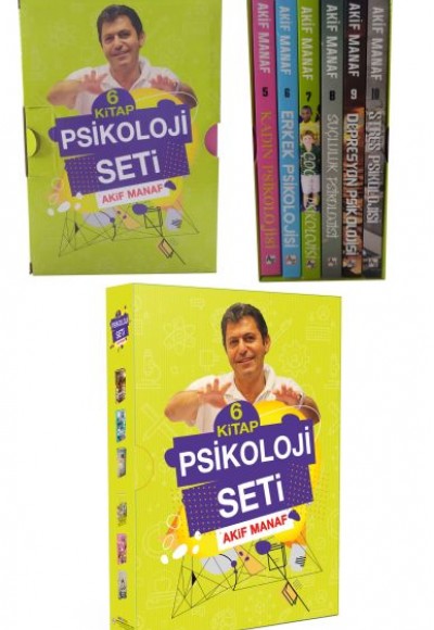 Akif Manaf Psikoloji Seti - 6 Kitap