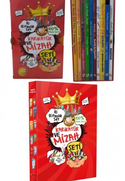 Karikatür ve Mizah Seti - 10 Kitap