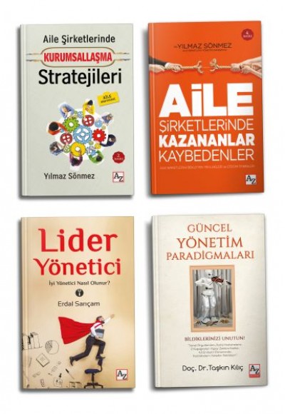 Yönetim Seti - 4 Kitap Takım