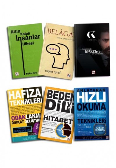 Kişisel Gelişim Seti - 6 Kitap