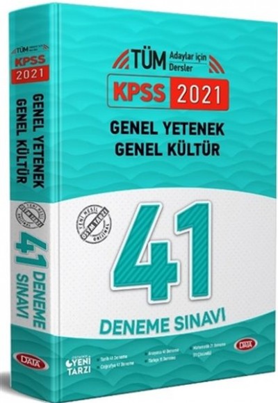 Data 2022 KPSS Genel Yetenek - Genel Kültür 41 Deneme Sınavı