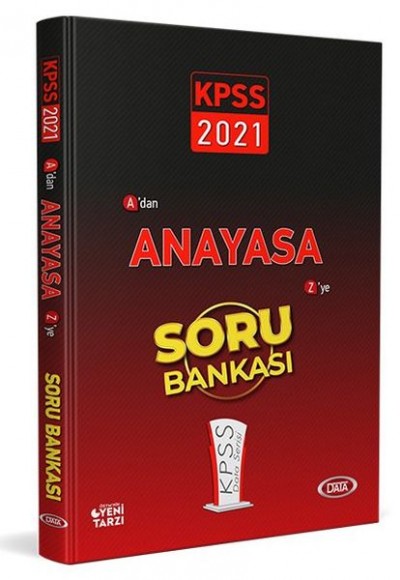 Data 2021 KPSS A'dan Z'ye Anayasa Soru Bankası