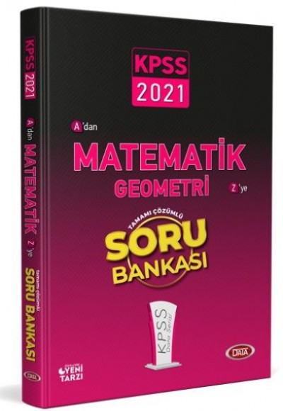 Data 2021 KPSS A'dan Z'ye Matematik Geometri Tamamı Çözümlü Soru Bankası