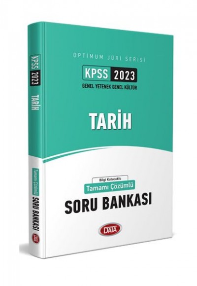 Data KPSS Jüri Optimum Serisi Tarih Çözümlü Soru Bankası 2023