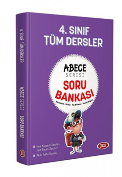 Data Yayınları 4. Sınıf Tüm Dersler ABECE Serisi Soru Bankası