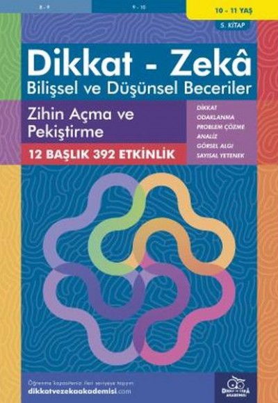 Zihin Açma ve Pekiştirme (10 - 11 Yaş) - Dikkat Zeka