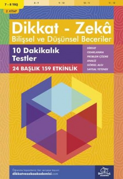 10 Dakikalık Testler (7-8 Yaş) - Dikkat Zeka