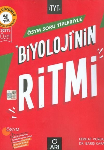 Arı ÖSYM Soru Tipleriyle TYT Biyolojinin Ritmi 2021'e Özel