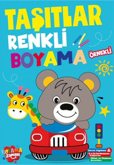 Renkli Boyama Taşıtlar