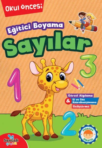 Eğitici Boyama - Sayılar