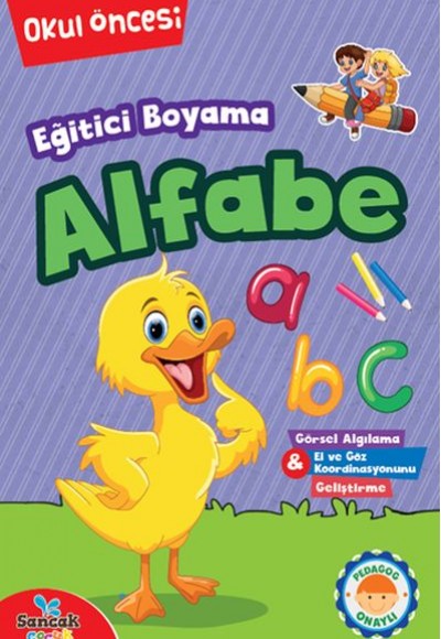 Eğitici Boyama - Alfabe