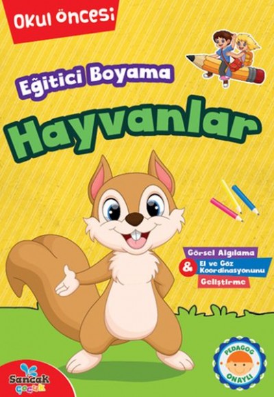 Eğitici Boyama - Hayvanlar