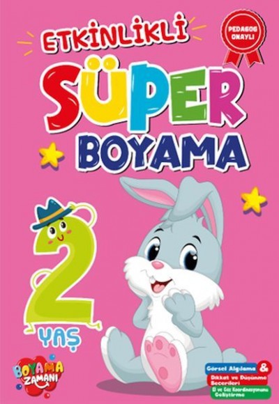 Etkinlikli Süper Boyama 2Yaş