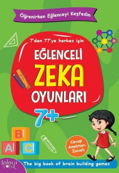 Eğlenceli Zeka Oyunları - Yeşil Kitap - Öğrenirken Eğlenceyi Keşfedin