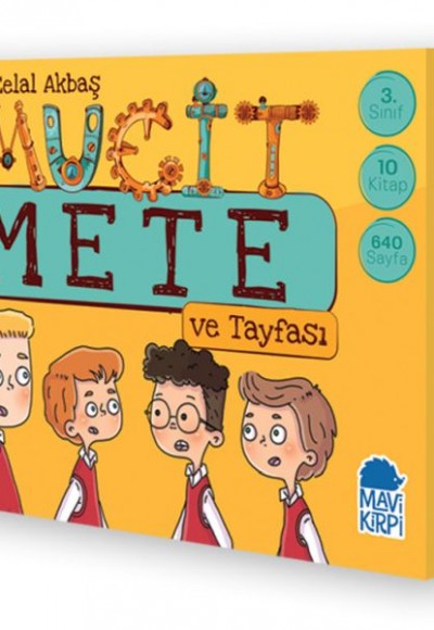 Mucit Mete ve Tayfası 3. Sınıf Hikaye Seti - 10 Kitap Takım