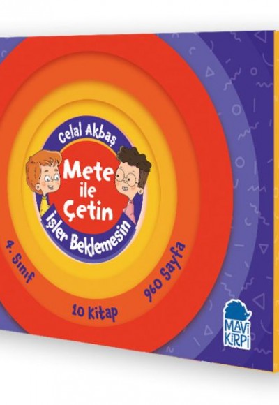 Mete İle Çetin İşler Beklemesin 4. Sınıf Hikaye Seti - 10 Kitap Takım