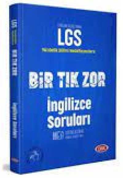 Data 8. Sınıf LGS Bir Tık Zor İngilizce Soruları (Yeni)