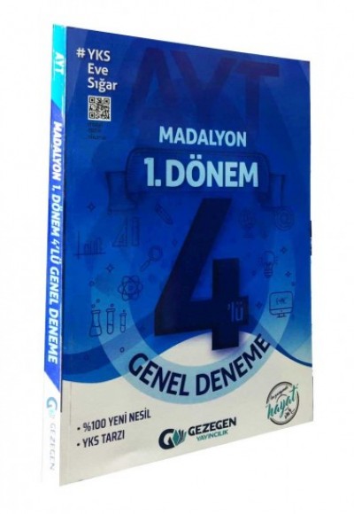 Gezegen AYT Madalyon 1. Dönem 4'lü Genel Deneme (Yeni)