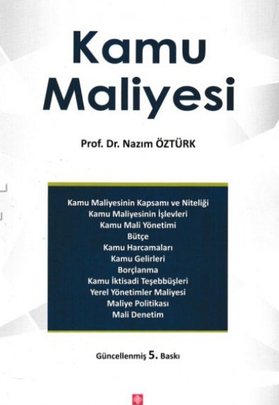 Kamu Maliyesi (Nazım Öztürk)